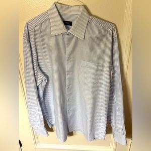 Long-sleeve Hugo Boss Dress Shirt Size 17.5 36/37